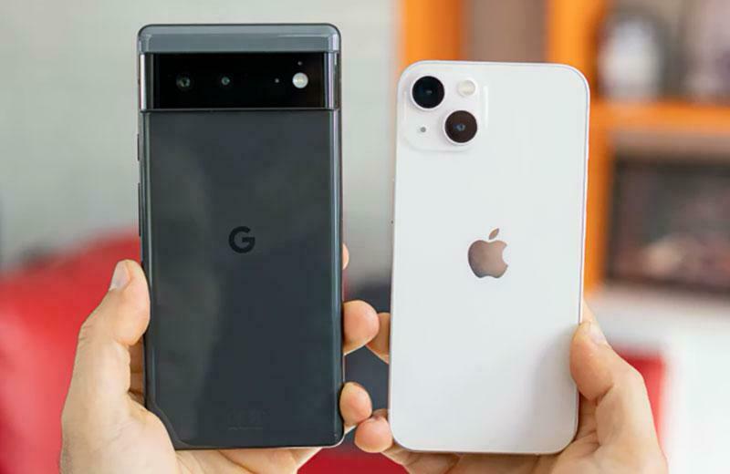 Google Pixel 6 vs Apple iPhone 13