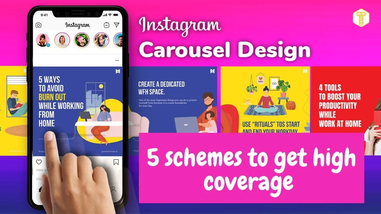 Instagram carousel: how to design to get high coverage