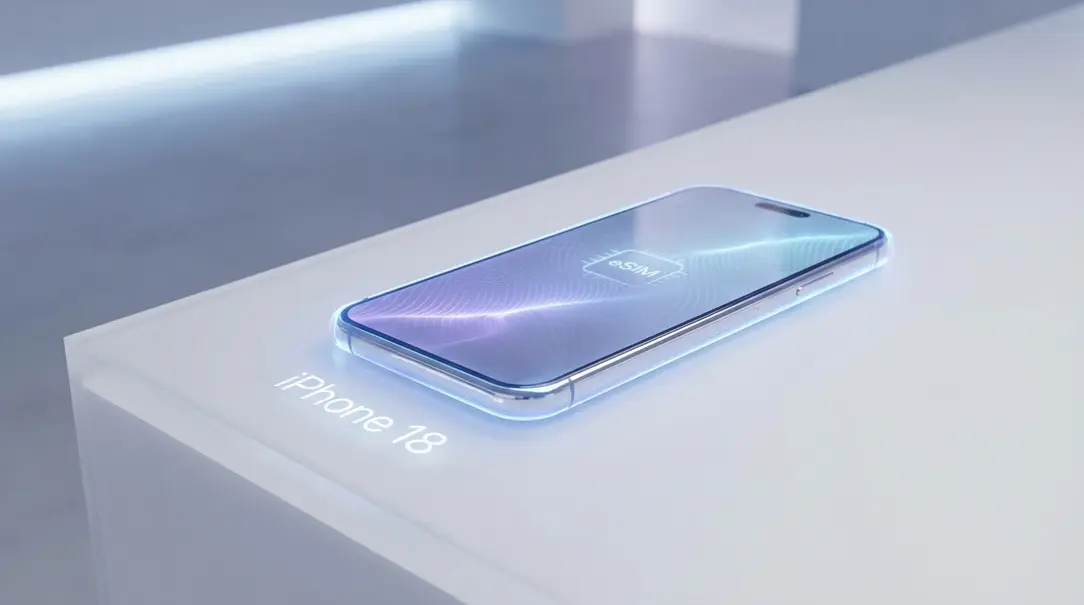 Image showing iPhone 18 eSIM Only Concept