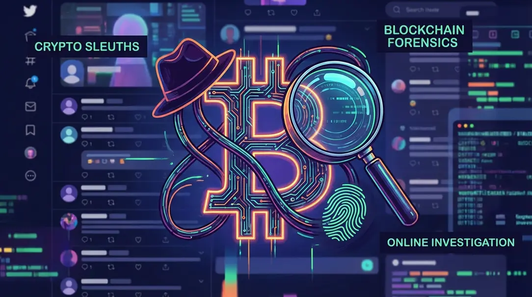 Image showing Bitcoin Ransom and Online Detectives