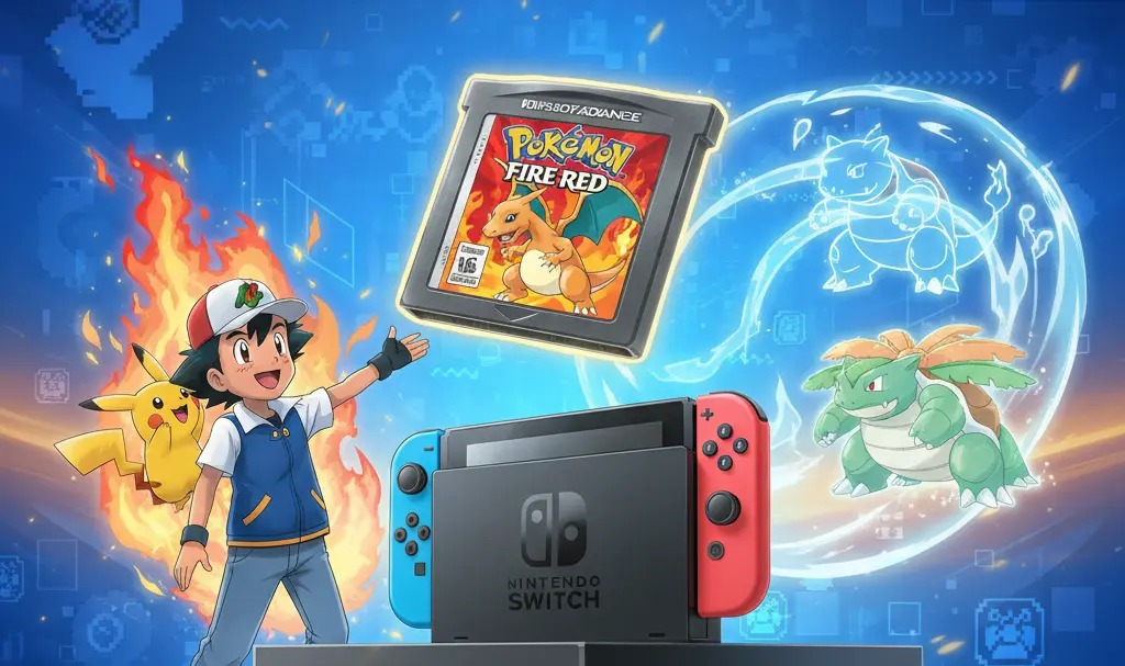 Pokémon Fire Red on Nintendo Switch. Prices and Release Date Revealed