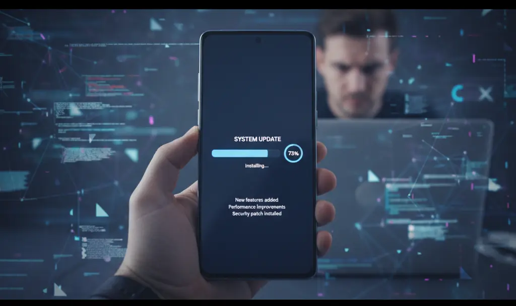 Image showing Samsung Galaxy Update Issues