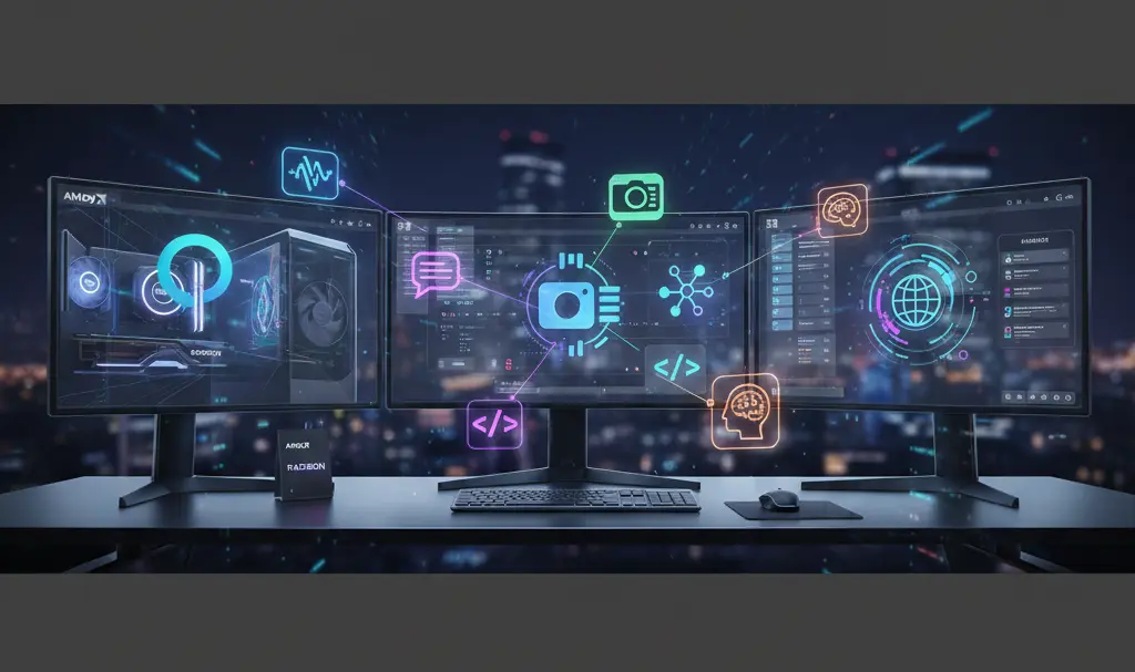 Image showing AMD AI Application Integration