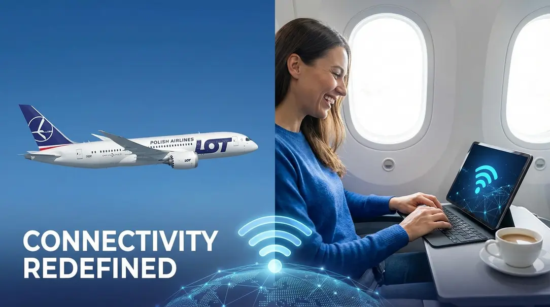 LOT Polish Airlines to Launch In-Flight Wi-Fi on Dreamliners This March