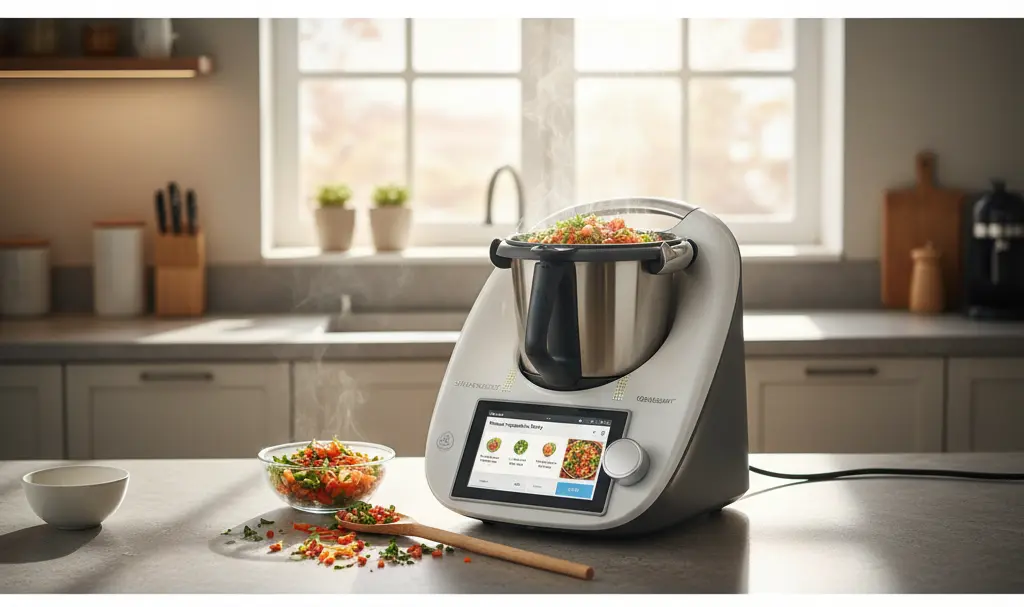 Image showing Silvercrest Monsieur Cuisine Smart in Action
