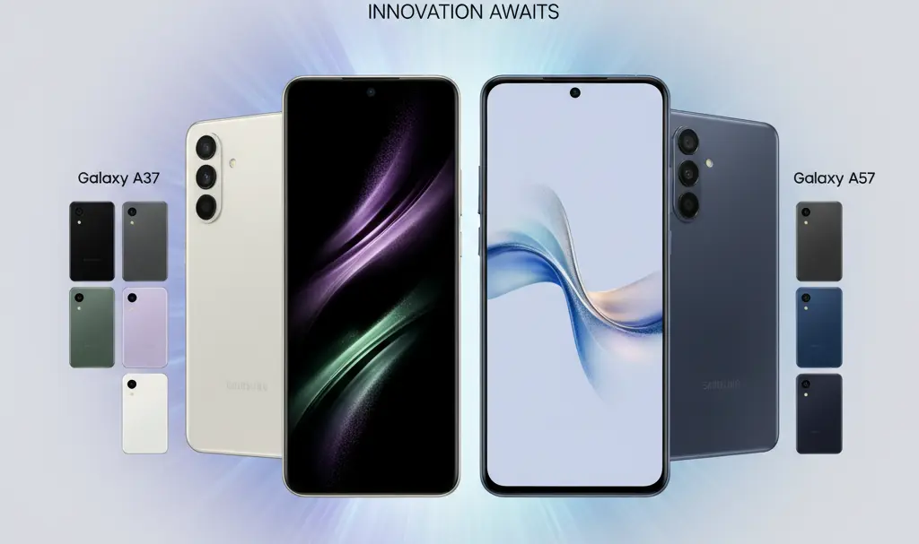 Galaxy A37 and A57 Renders Leaked: Samsung Prepares for Launch