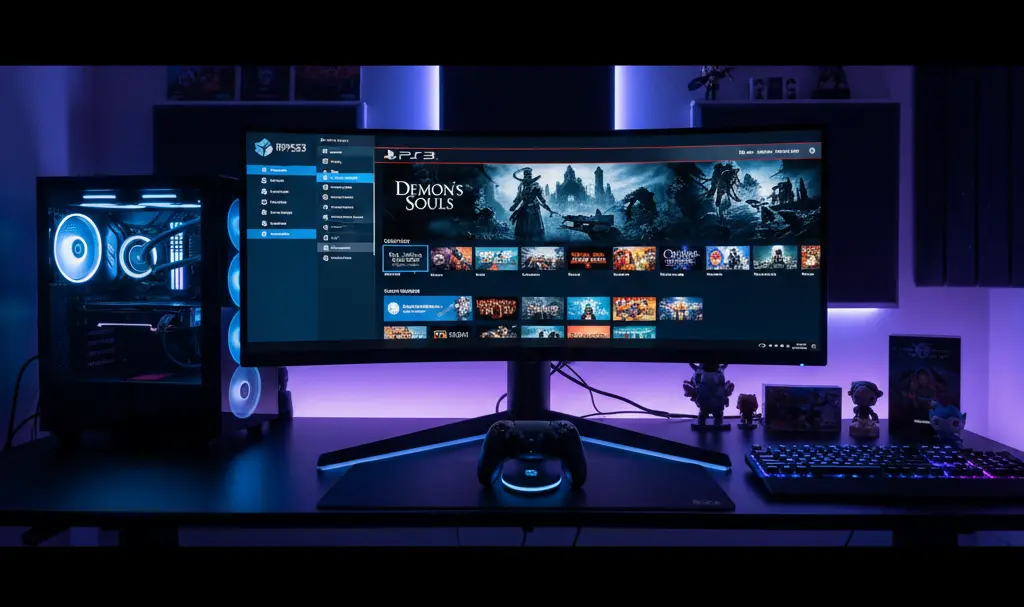 Image showing RPCS3 Steam Integration Gaming Setup