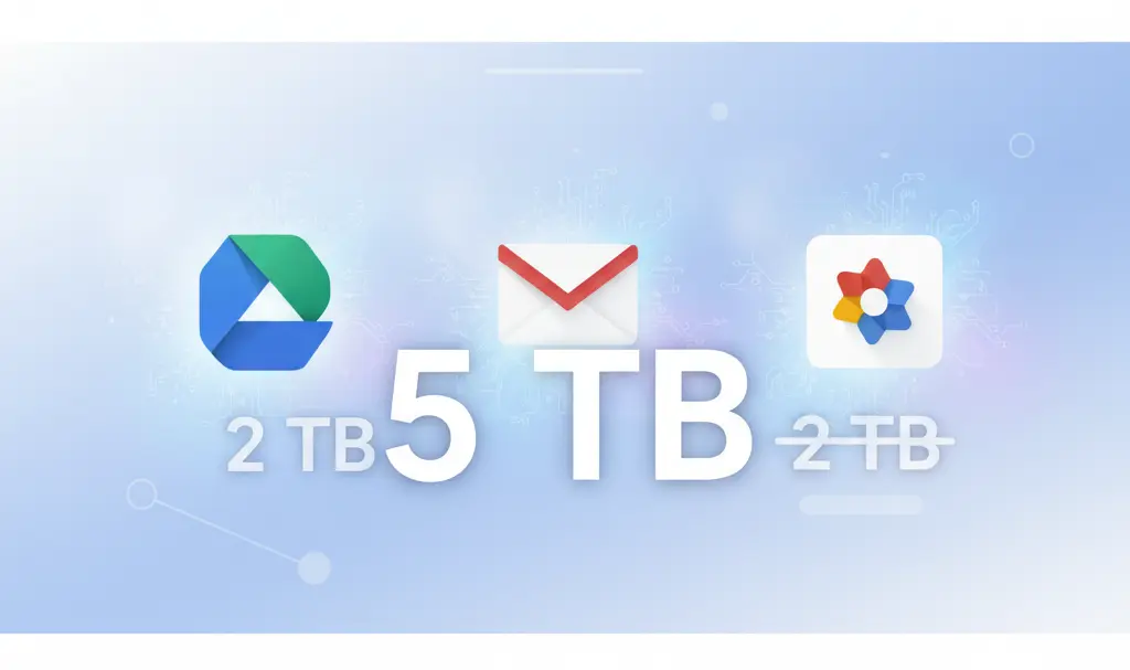 More Space for the Same Price: Google Surprises AI Pro Subscribers