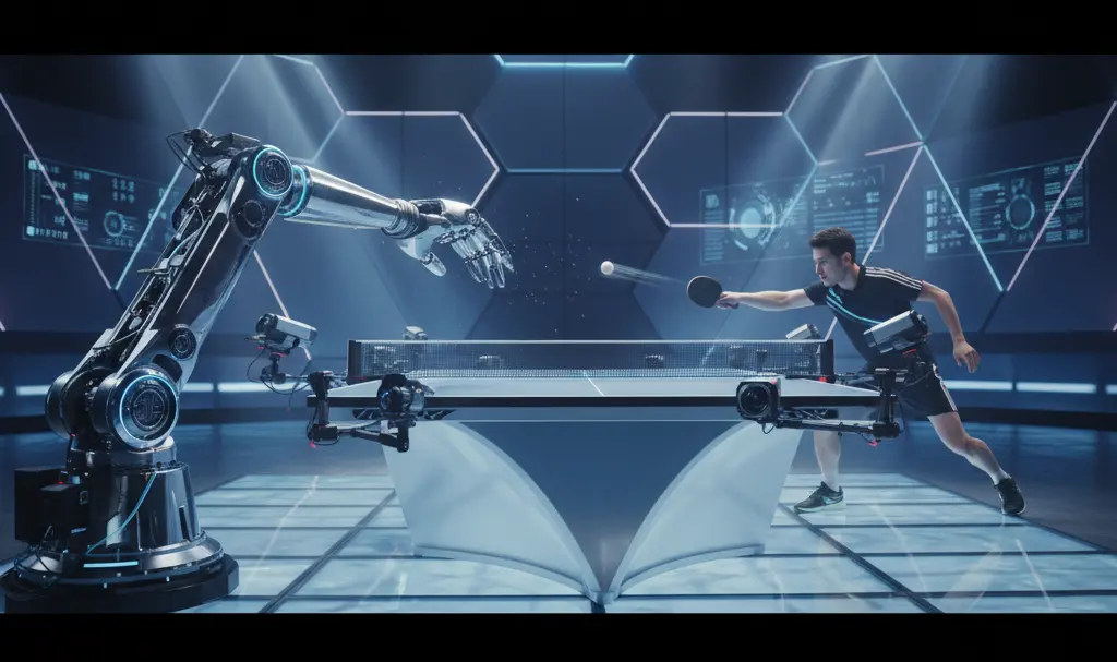 Robot Defeats Professionals. Sony Shows How to Win at Ping-Pong