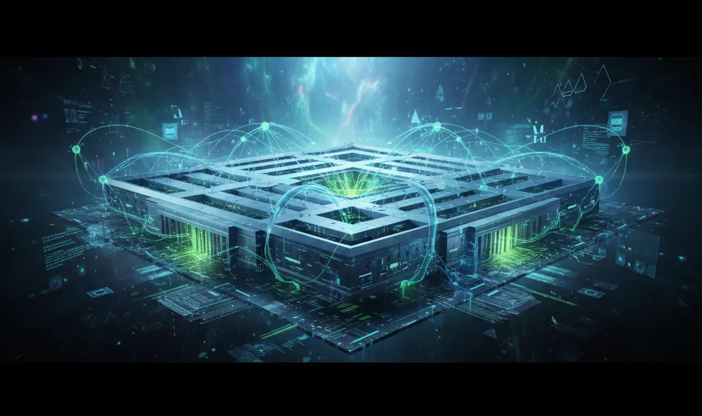 The Pentagon with a new AI provider. It is one of Anthropic’s biggest competitors