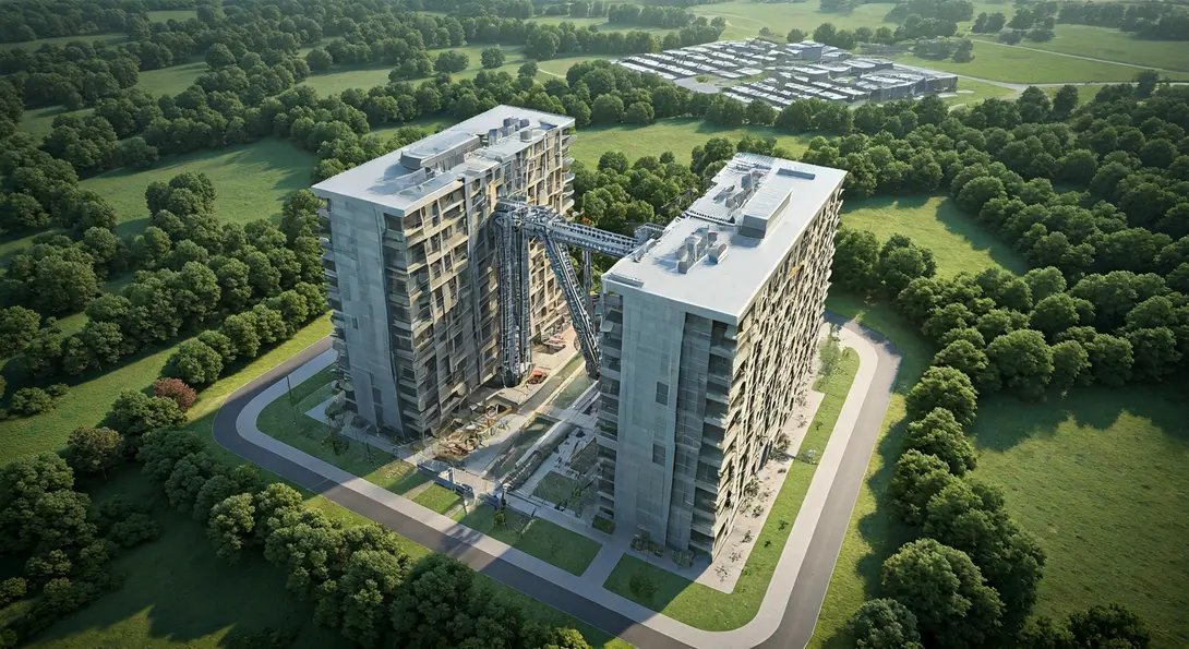 The Largest Building in Europe Built with a 3D Printer and Three Workers: 12 Apartments in Just 34 Days