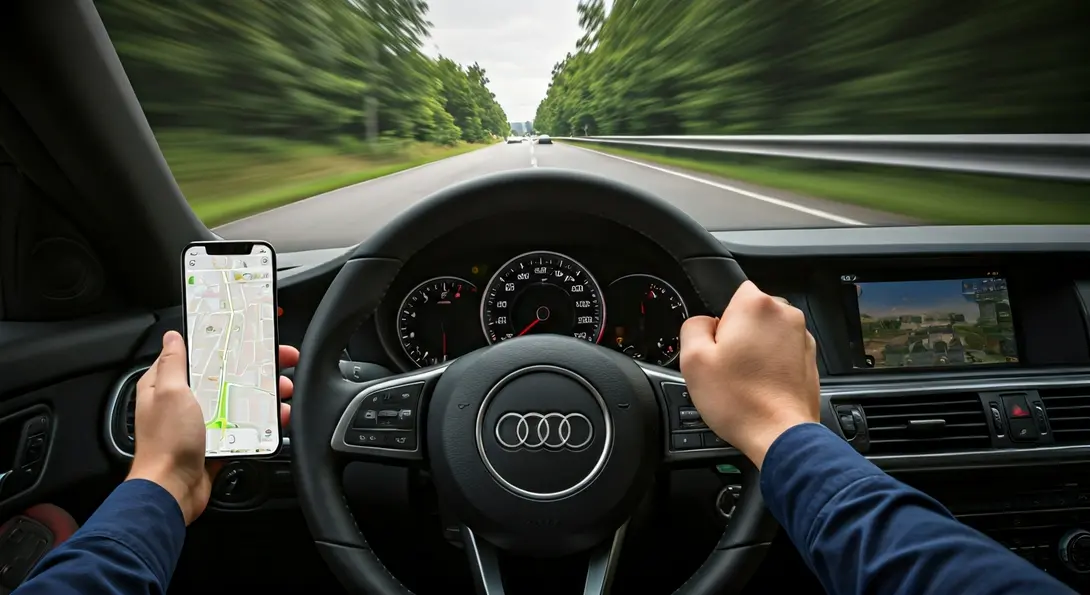 Volvo Report Uncovers Polish Drivers’ Faults: Phone Use and Speeding on the List