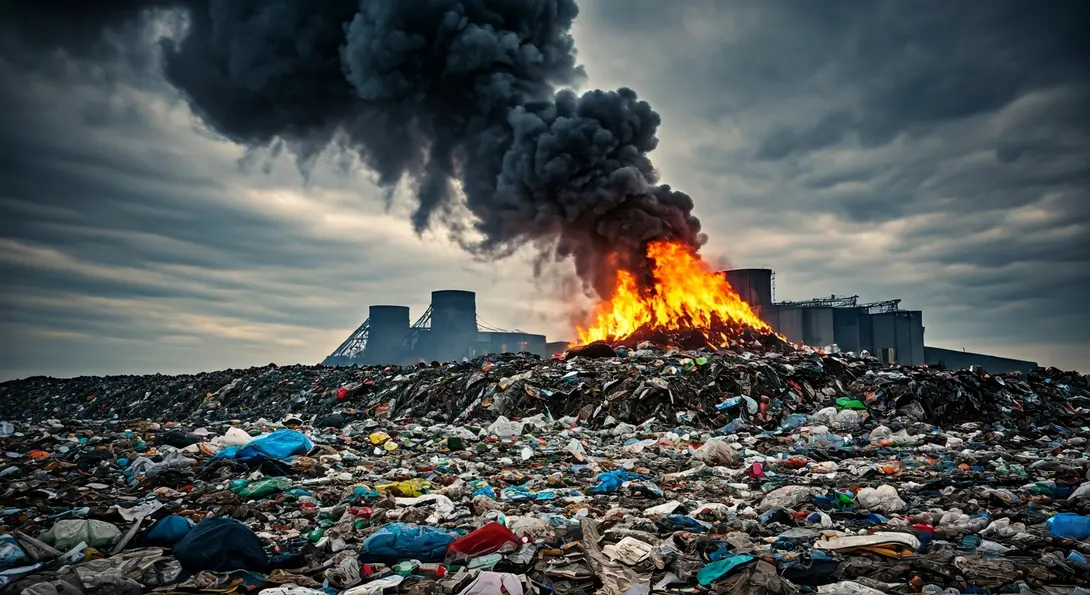 We Live in a Recycling Illusion: Up to 65% of Global Waste is Burned