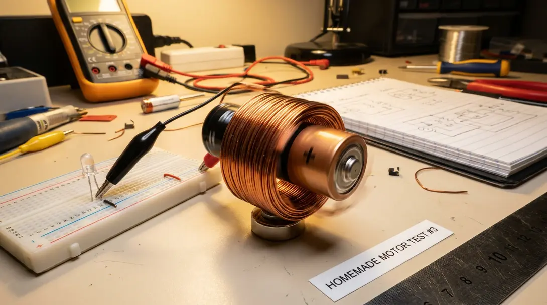 Can You Build an Electric Motor at Home? We Tested It.