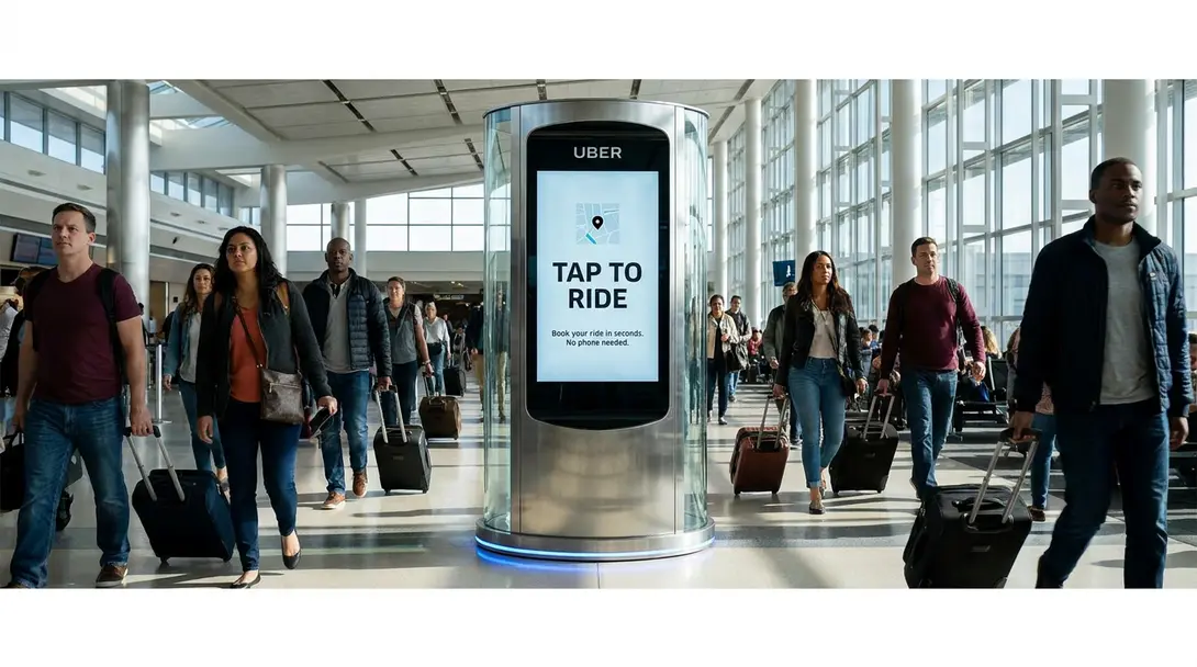 Order an Uber without an app. This hasn’t been available here before.