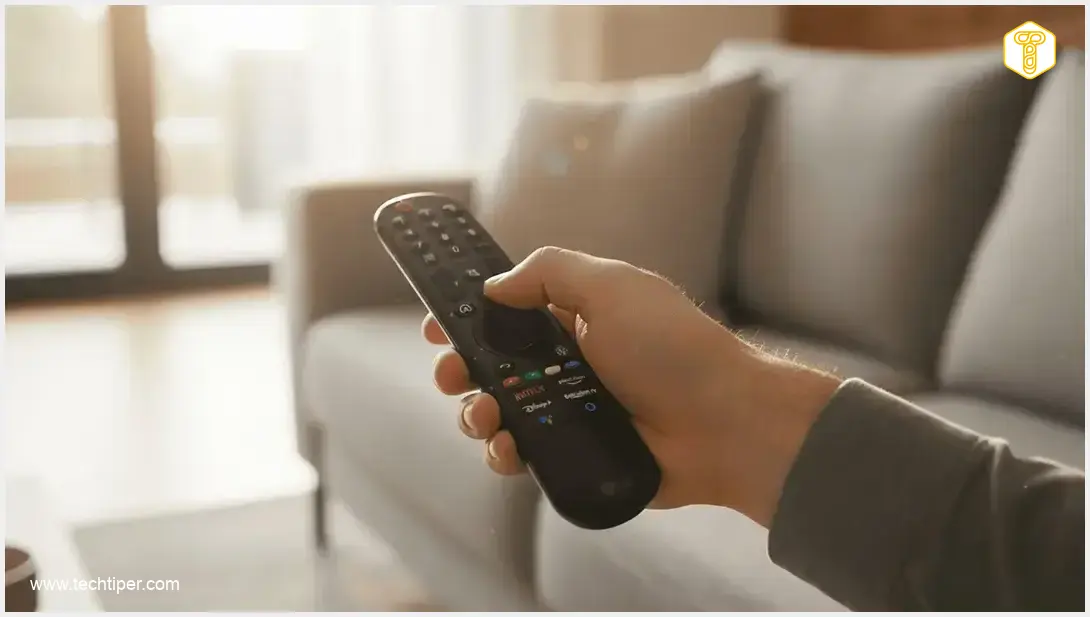 Image showing LG Magic Remote Quick Access Feature