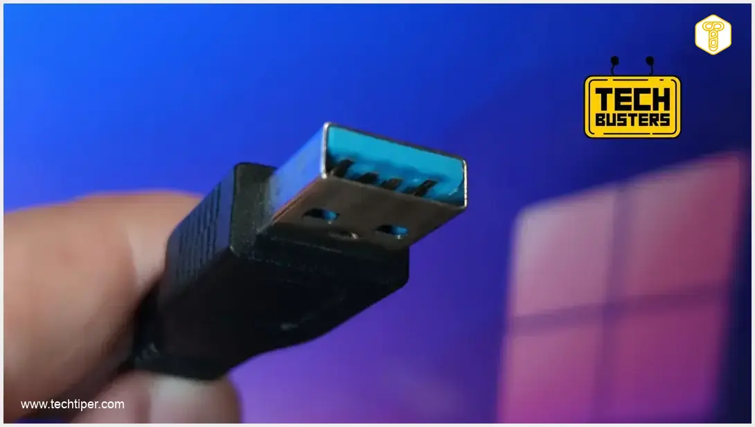 Image showing USB Drive Insertion